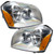 Oracle 7157-334 Pre-Assembled Halo Headlights Chrome ColorSHIFT for 05-07 Magnum