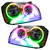 Oracle 7157-504 Pre-Assembled Halo Headlights Chrome ColorSHIFT with Simple Controller for 05-07 Magnum