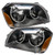 Oracle 7156-504 Pre-Assembled Halo Headlights Black ColorSHIFT with Simple Controller for 05-07 Magnum