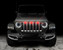 Oracle 5871-003 Pre-Runner Style LED Grille Kit Red for 20-24 Jeep Gladiator JT