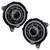 Oracle 5839-111 Oculus Heated Bi-LED Projector Halo Headlights White for 18-24 Jeep Wrangler JL & Gladiator JT