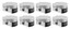 Manley 597220CE-8 4.050" Stroker Extreme Duty Piston Set 3.937" Bore -1.5cc Flat Top .927" Pin for 5.7L