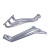 BBK Performance 40550 1-5/8" Long Tube Exhaust Headers Silver Ceramic for 05-10 Challenger, Charger & 300 3.5L