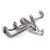 BBK Performance 40520 1-1/2" Shorty Exhaust Header Silver Ceramic for 91-99 Jeep Grand Cherokee, Cherokee, Wrangler YJ & TJ 4.0L