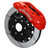 Wilwood TX6R Black Front Big Brake Kit Red Calipers for 21-Current RAM 1500 TRX - 140-17389-R