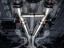 AWE Touring Edition Exhaust Chrome Silver Tips for 18-23 Durango SRT & SRT Hellcat - 3015-32952