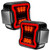 Oracle 5852-504-T Black Series LED Tail Lights for 18-24 Jeep Wrangler JL