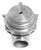 TiALSport 002930 44mm MV-R Wastegate with All Springs & V-Band Clamps Silver