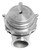 TiALSport 002930 44mm MV-R Wastegate with All Springs & V-Band Clamps Silver