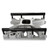 Holley 300-930 Single Plane EFI Intake Manifold for 09-24 5.7L VVT, 05-10 6.1L & 11-24 6.4L 392 HEMI