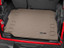 WeatherTech 411188SK Cargo Liner Tan with Bumper Protector for 18-24 Jeep Wrangler Unlimited JL without Flat Load Floor with Subwoofer