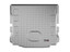 WeatherTech 421055SK Cargo Liner Grey with Bumper Protector for 15-18 Jeep Wrangler JK 2 Door