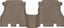 WeatherTech 4513132 Rear FloorLiner Tan for 18-24 Jeep Wrangler Unlimited JL