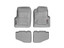 WeatherTech 46042-1-2 Front & Rear Floorliners Grey for 97-06 Jeep Wrangler TJ & Unlimited