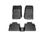 WeatherTech 44105-Front & Rear Floorliners Black for 07-13 Jeep Wrangler Unlimited JK
