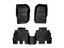 WeatherTech 44573-1-2 Front and Rear FloorLiners Black for 14-18 Jeep Wrangler Unlimited JK