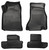 DISCONTINUED Husky Liners 98021 WeatherBeater Front & 2nd Row Floor Liners for 08-10 Challenger