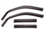 WeatherTech 80922 Front & Rear Window Deflectors Dark Smoke for 18-24 Jeep Wrangler JL & 20-24 Gladiator JT