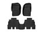WeatherTech 44573-1-2IM Front and Rear FloorLiners HP Black for 14-18 Jeep Wrangler Unlimited JK