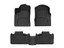 WeatherTech 444851-443242IM Front & Rear FloorLiners HP Black for 13-15 Durango with 2nd Row Bench Seat