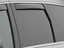 WeatherTech 82562 Rear Window Deflectors Dark Smoke for 11-21 Jeep Grand Cherokee