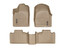 WeatherTech 45324-1-2 Front & Rear FloorLiners Tan for 11-12 Grand Cherokee & Durango with 2nd Row Bench Seat