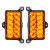 Oracle 5915-JT-023 Flush Tail Light Dual Function Amber/White Reverse LED Modules for 20-24 Jeep Gladiator JT