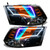 Oracle 1328-334 Quad Headlight Halo Kit RGB+A ColorSHIFT+ Switchback for 09-18 RAM 1500