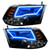 Oracle 8906-335 Pre-Assembled RGB+A ColorSHIFT+ Switchback Halo Headlights Black with BC1 Controller for 09-18 RAM 1500