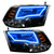 Oracle 8906-333 Pre-Assembled RGB+A ColorSHIFT+ Switchback Halo Headlights Black with 2.0 Controller for 09-18 RAM 1500