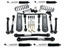 Tuff Country 44105KN 4" Lift Kit EZ-Flex with SX8000 Shocks for 18-24 Jeep Wrangler Unlimited JL 4 Door