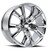 Factory Reproductions 88010505001 FR88 20x10 5x5 +50 Jeep Spyder Monkey Replica Wheel in Chrome
