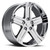 Factory Reproductions 69410255501 FR69 24x10 5x5.5 +25 RAM Truck R/T Replica Wheel in Chrome