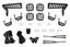 Diode Dynamics DD6553 SS3 Cowl LED Bracket Kit White Sport for 18-24 Jeep Wrangler JL & 20-24 Gladiator JT