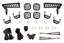 Diode Dynamics DD6554 SS3 Cowl LED Bracket Kit White Pro for 18-24 Jeep Wrangler JL & 20-24 Gladiator JT