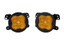 Diode Dynamics DD7050 SS3 Max LED Amber Backlit Yellow SAE Fog Light Kit for 07-18 Jeep Wrangler JK, 18-24 Wrangler JL & 20-24 Gladiator JT with Plastic Bumper