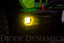 Diode Dynamics DD7053 SS3 Sport LED Amber Backlit Yellow SAE Fog Light Kit for 07-18 Jeep Wrangler JK, 18-24 Wrangler JL & 20-24 Gladiator JT with 10th Anniversary Metal Bumper
