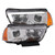 DISCONTINUED ANZO 11-14 Dodge Charger Projector Headlights w/ Plank Style Design Chrome w/ Amber