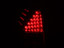 ANZO USA 321232 LED Tail Lights Smoke Lens for 05-08 Magnum
