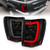 ANZO USA 311395 LED C Bar Tail Lights Black Smoke Lens for 99-04 Jeep Grand Cherokee WJ