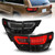 ANZO USA 311440 LED Light Bar Tail Lights Black Smoke Lens for 11-13 Jeep Grand Cherokee