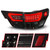 ANZO USA 311440 LED Light Bar Tail Lights Black Smoke Lens for 11-13 Jeep Grand Cherokee