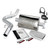 Banks 51315 Monster Exhaust System Chrome Tip for 04-06 Jeep Wrangler TJ Unlimited 4.0L