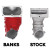 Banks 42799-PC Monster-Ram Intake System Red for 19-24 RAM 2500/3500 6.7L Cummins