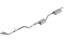 BORLA 140811 Cat-Back Exhaust Touring Chrome Tip for 20-24 Jeep Gladiator JT 3.6L