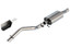 BORLA 140861 Climber Cat-Back Exhaust S-Type for 18-24 Jeep Wrangler JL 2-Door 2.0L