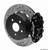 Wilwood 140-15930-D Superlite 4R Rear Big Brake Kit 14" Drilled & Slotted Rotors Black Calipers for 18-24 Jeep Wrangler JL & 20-24 Gladiator JT