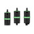 Mishimoto MMBCC-UNI-GN Universal Baffled Oil Catch Can Green