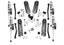Superlift 18-22 Jeep Wrangler JL (NO Mojave) 4WD 4in. Dual Rate Coil Lift Kit w/Fox 2.0 Res Shocks