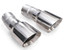 Stainless Works JPGC57TIPS 4" Double Wall Slash-Cut Polished Tip Kit for 11-21 Jeep Grand Cherokee 5.7L VVT HEMI